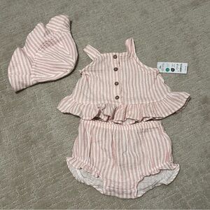 Carters Toddler Girl Stripe Set 24 months